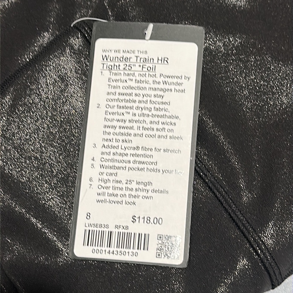 Wunder Train High-Rise Tight 25"
Foil - Picture 8 of 8
